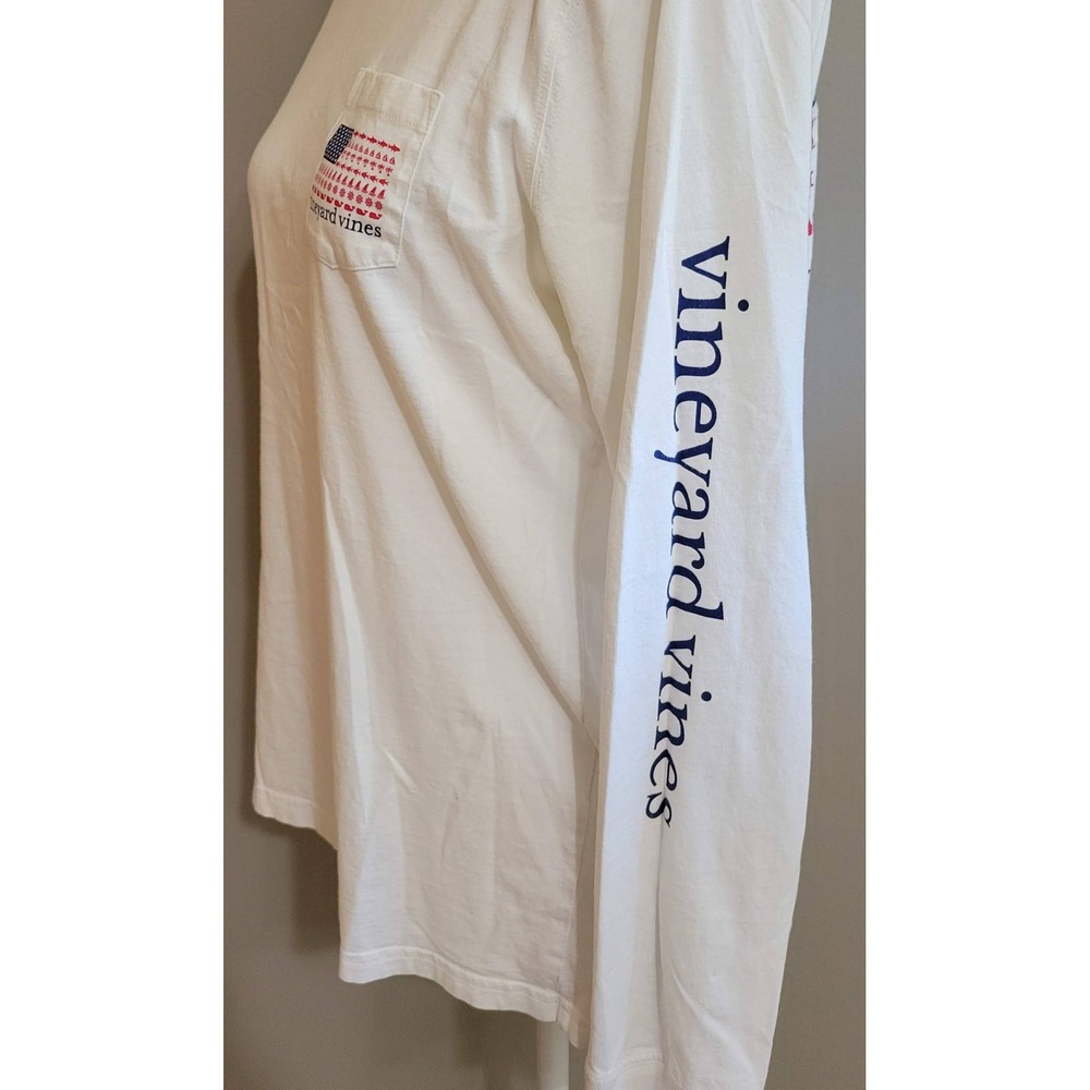Vineyard Vines Coastal USA Flag Long Sleeve - Picture 5 of 6